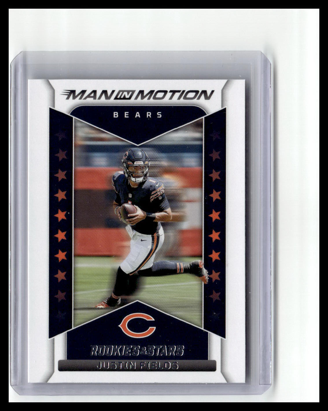 2022 Panini Rookies & Stars #MM-30 Justin Fields Man In Motion