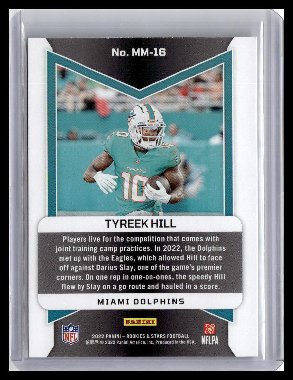 2022 Panini Rookies & Stars #MM-16 Tyreek Hill Man In Motion