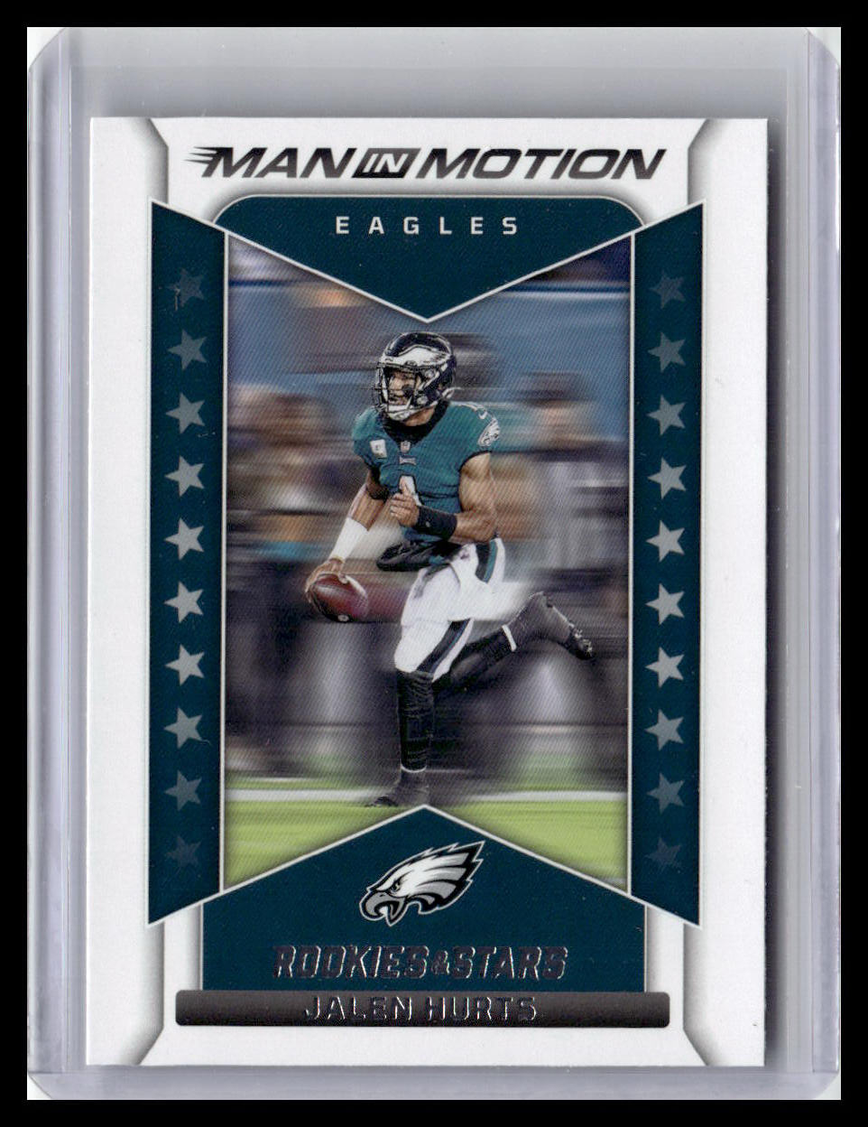 2022 Panini Rookies & Stars #MM-25 Jalen Hurts Man In Motion