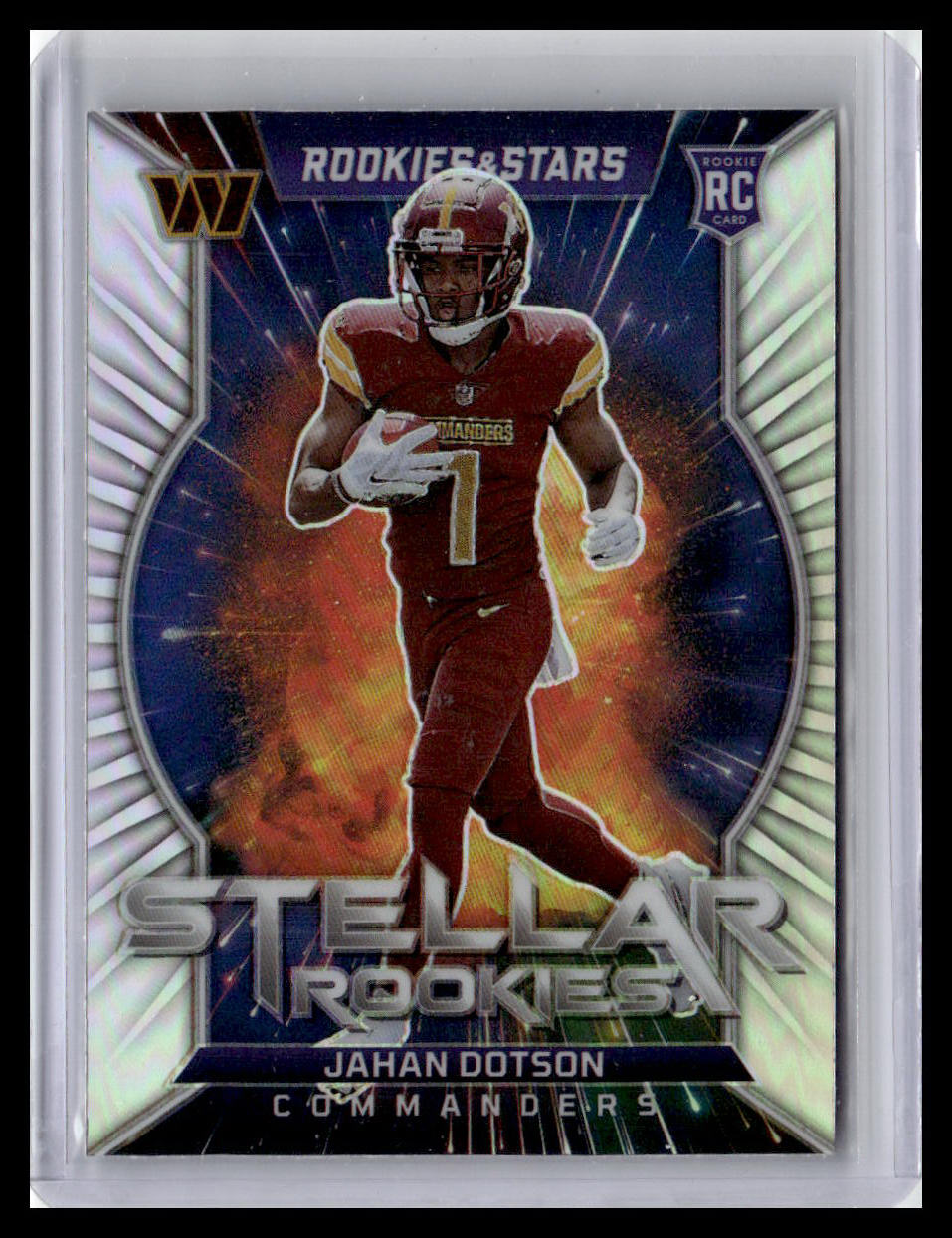 2022 Panini Rookies & Stars #SR-4 Jahan Dotson Stellar Rookies
