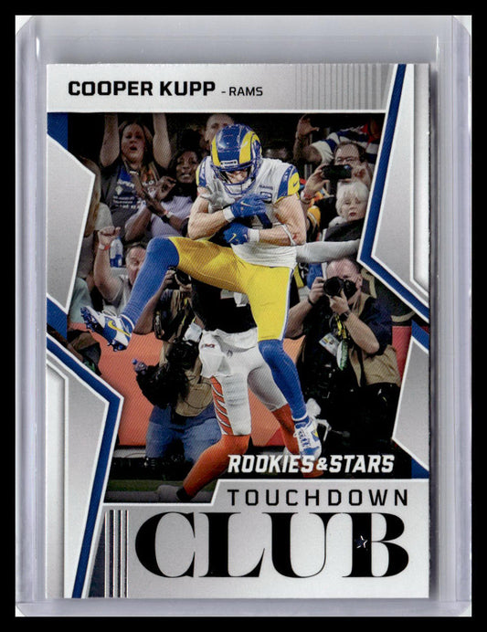 2022 Panini Rookies & Stars #TD-8 Cooper Kupp Touchdown Club