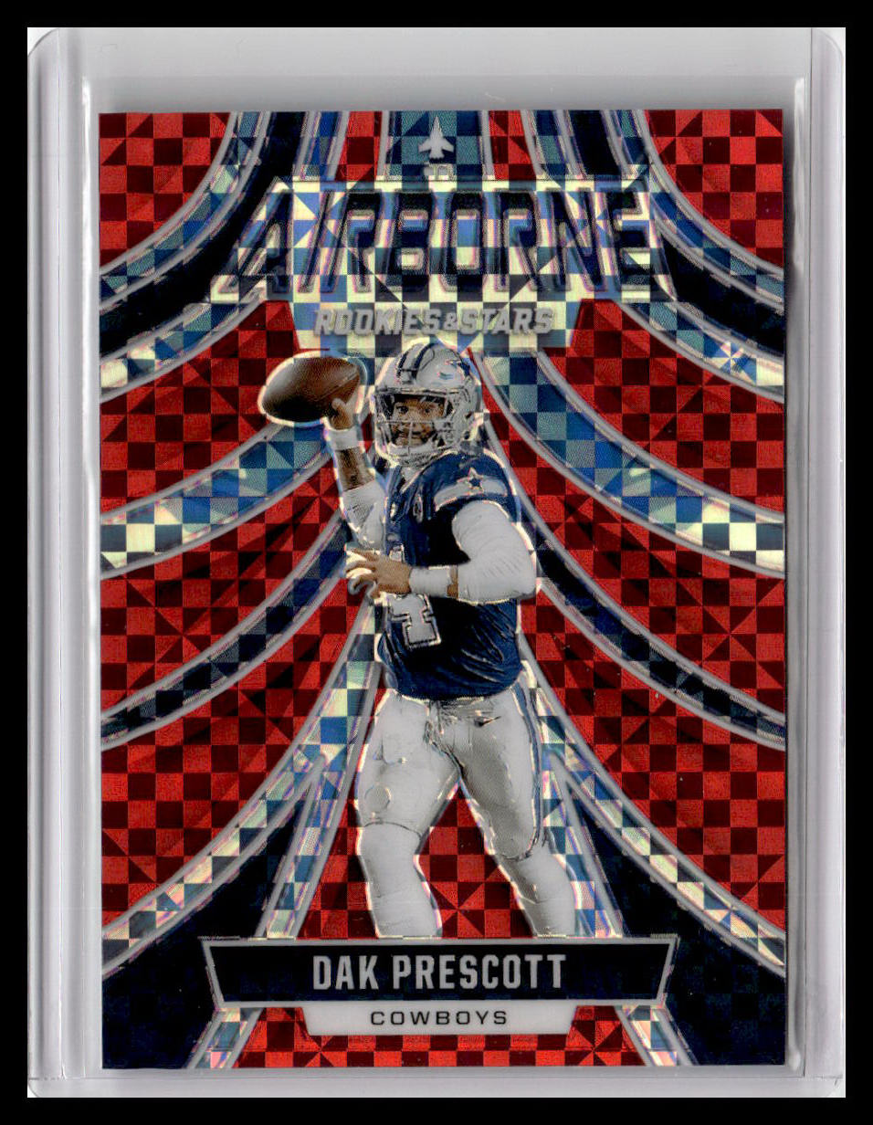 2024 Panini Rookies & Stars #A-DPT Dak Prescott Airborne Red Plaid