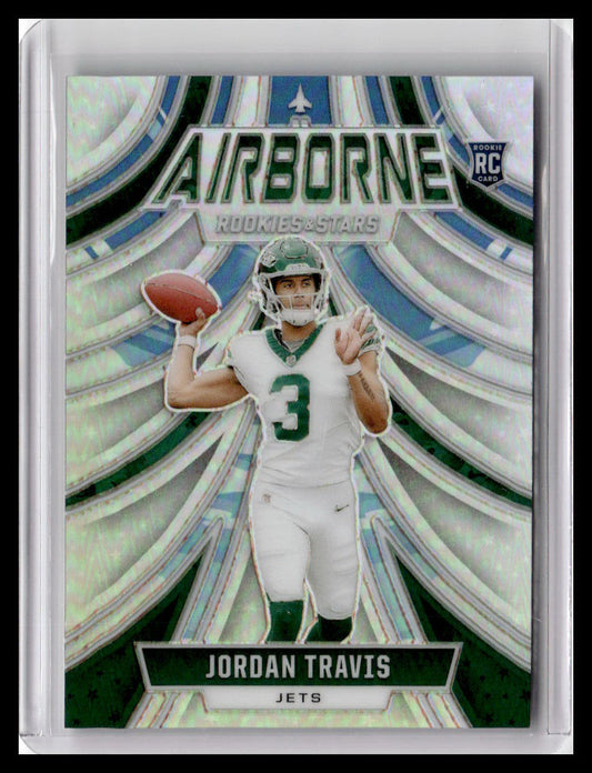 2024 Panini Rookies & Stars #A-JTS Jordan Travis Airborne Silver