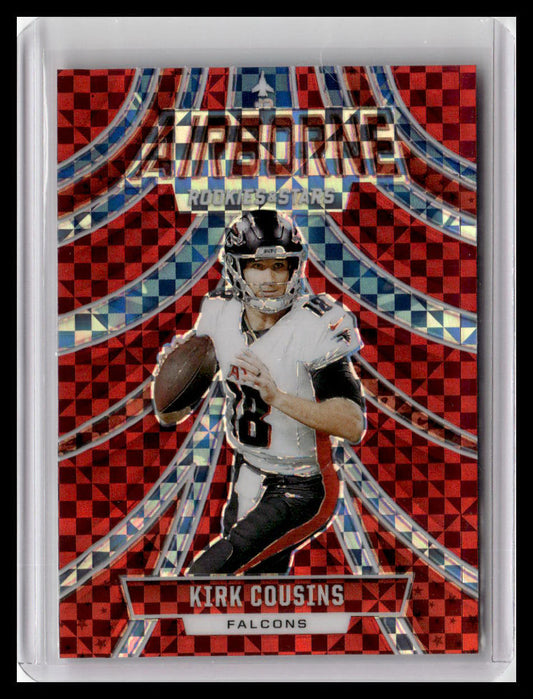 2024 Panini Rookies & Stars #A-KCS Kirk Cousins Airborne Red Plaid