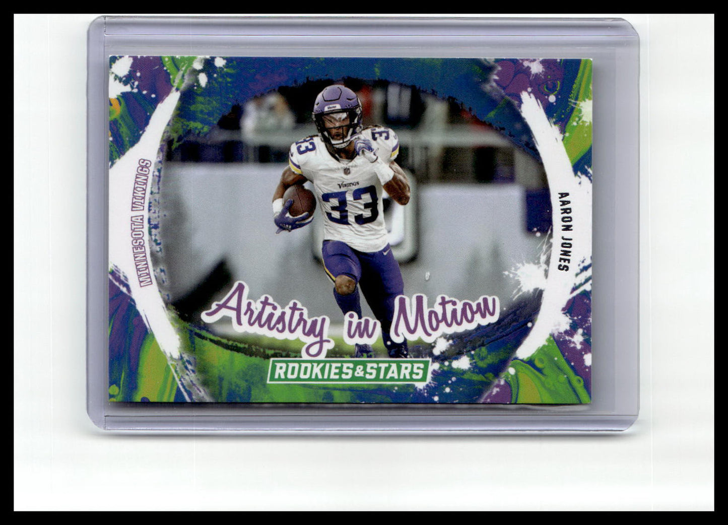 2024 Panini Rookies & Stars #AIM-AJS Aaron Jones Artistry in Motion