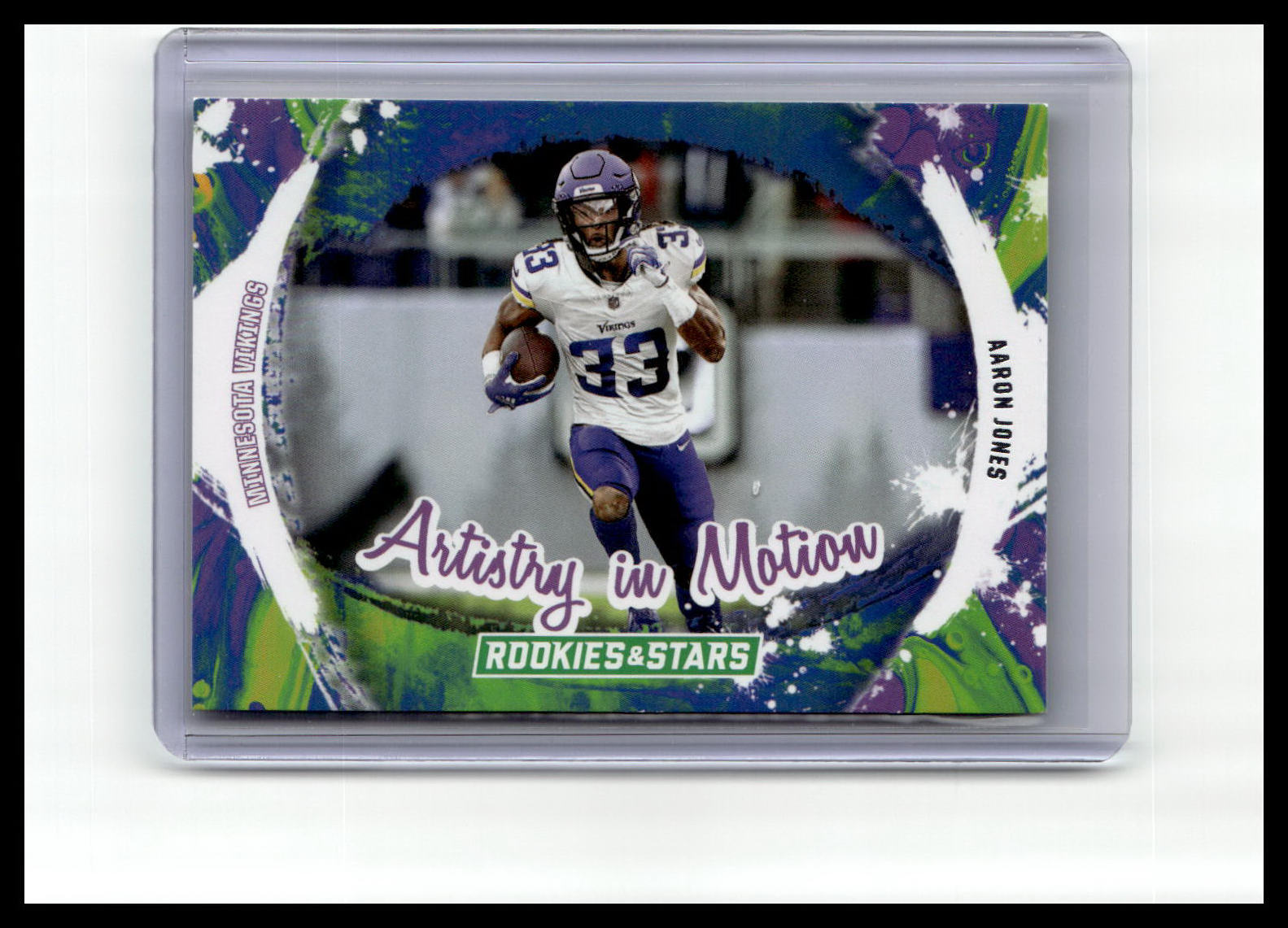 2024 Panini Rookies & Stars #AIM-AJS Aaron Jones Artistry in Motion