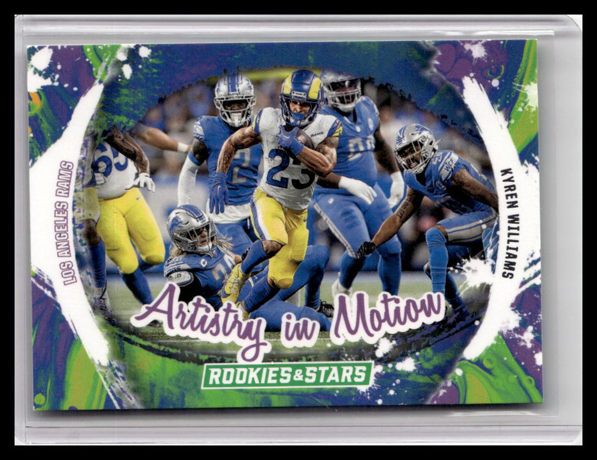 2024 Panini Rookies & Stars #AIM-KWS Kyren Williams Artistry in Motion