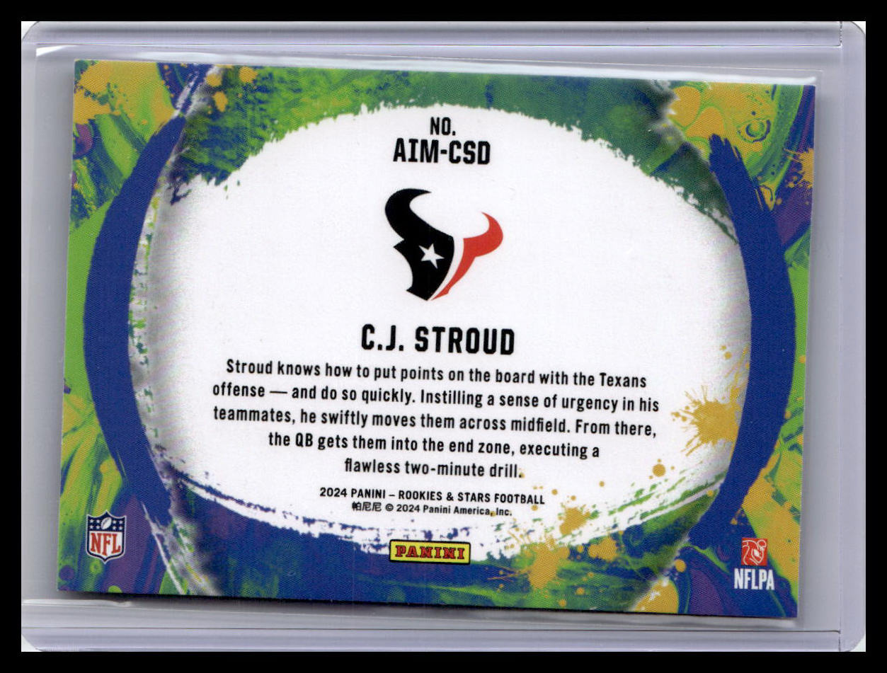 2024 Panini Rookies & Stars #AIM-CSD C.J. Stroud Artistry in Motion