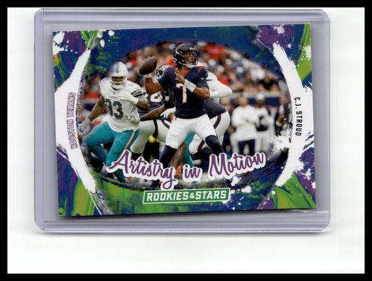 2024 Panini Rookies & Stars #AIM-CSD C.J. Stroud Artistry in Motion