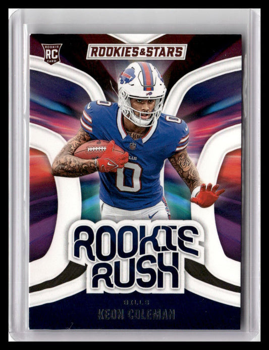 2024 Panini Rookies & Stars #RR-KCN Keon Coleman Rookie Rush