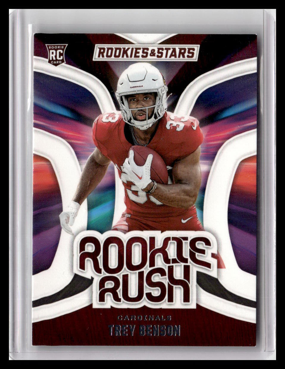 2024 Panini Rookies & Stars #RR-TBN Trey Benson Rookie Rush