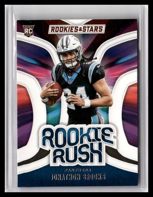 2024 Panini Rookies & Stars #RR-JBS Jonathon Brooks Rookie Rush