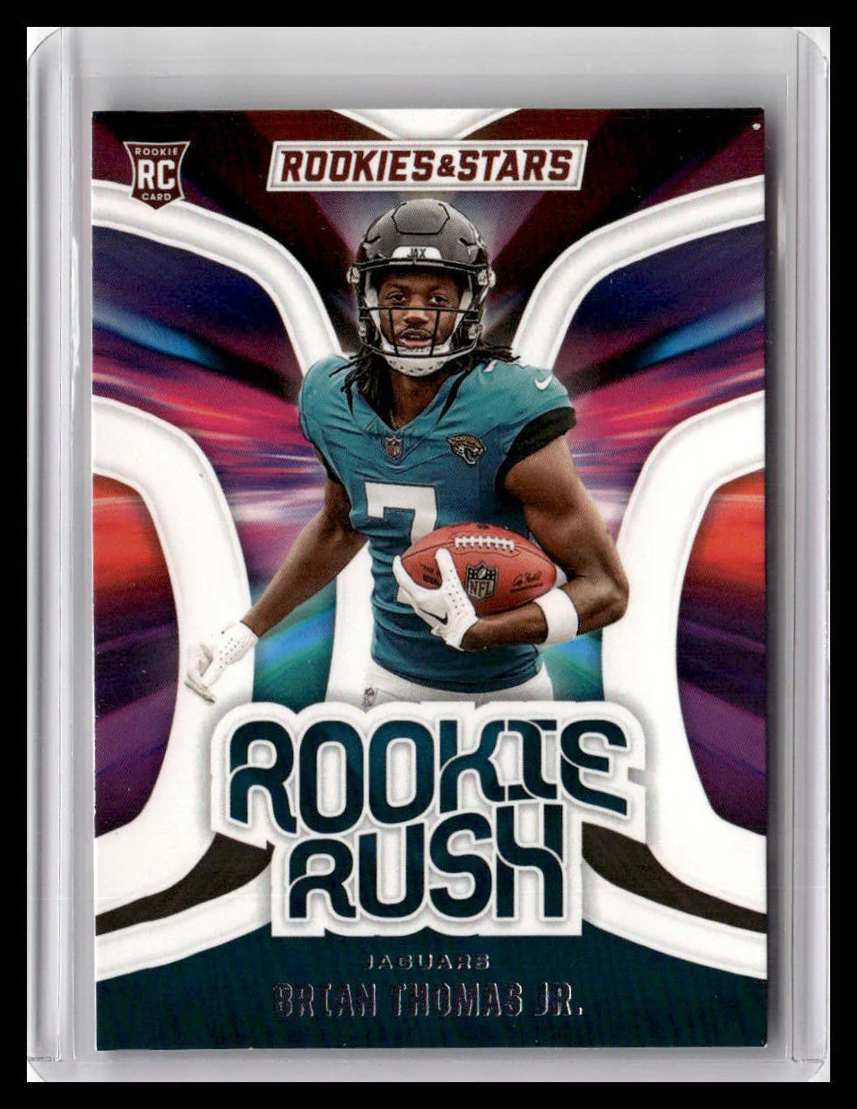 2024 Panini Rookies & Stars #RR-BTJ Brian Thomas Jr. Rookie Rush