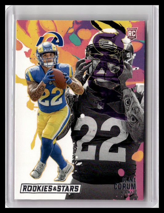 2024 Panini Rookies & Stars #RE-BCM Blake Corum Rookie Exclusive