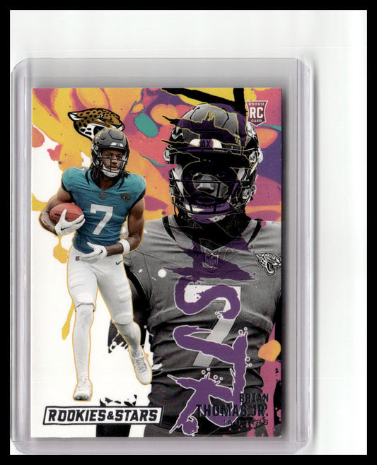 2024 Panini Rookies & Stars #RE-BTJ Brian Thomas Jr. Rookie Exclusive