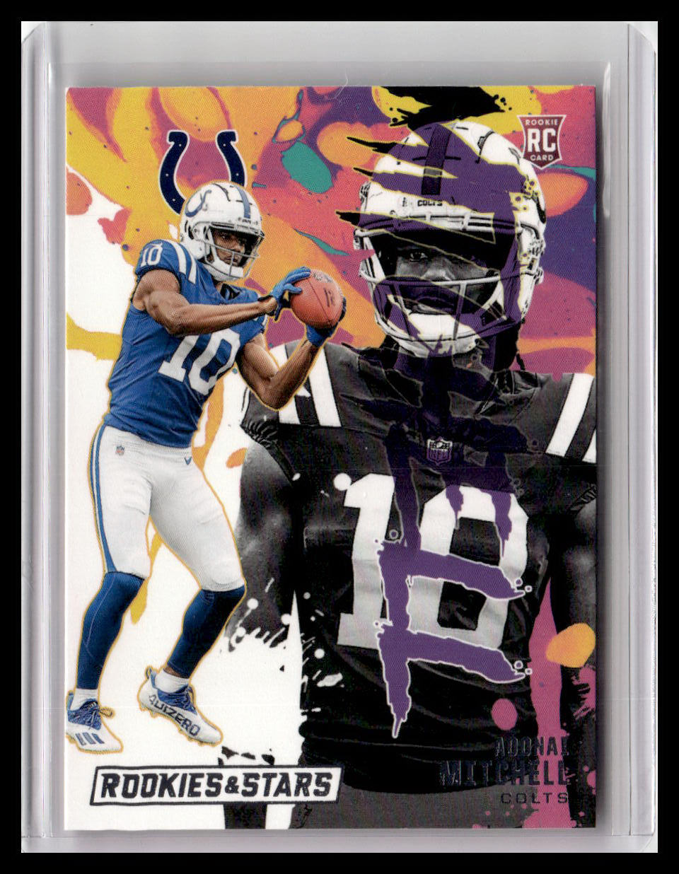 2024 Panini Rookies & Stars #RE-AML Adonai Mitchell Rookie Exclusive