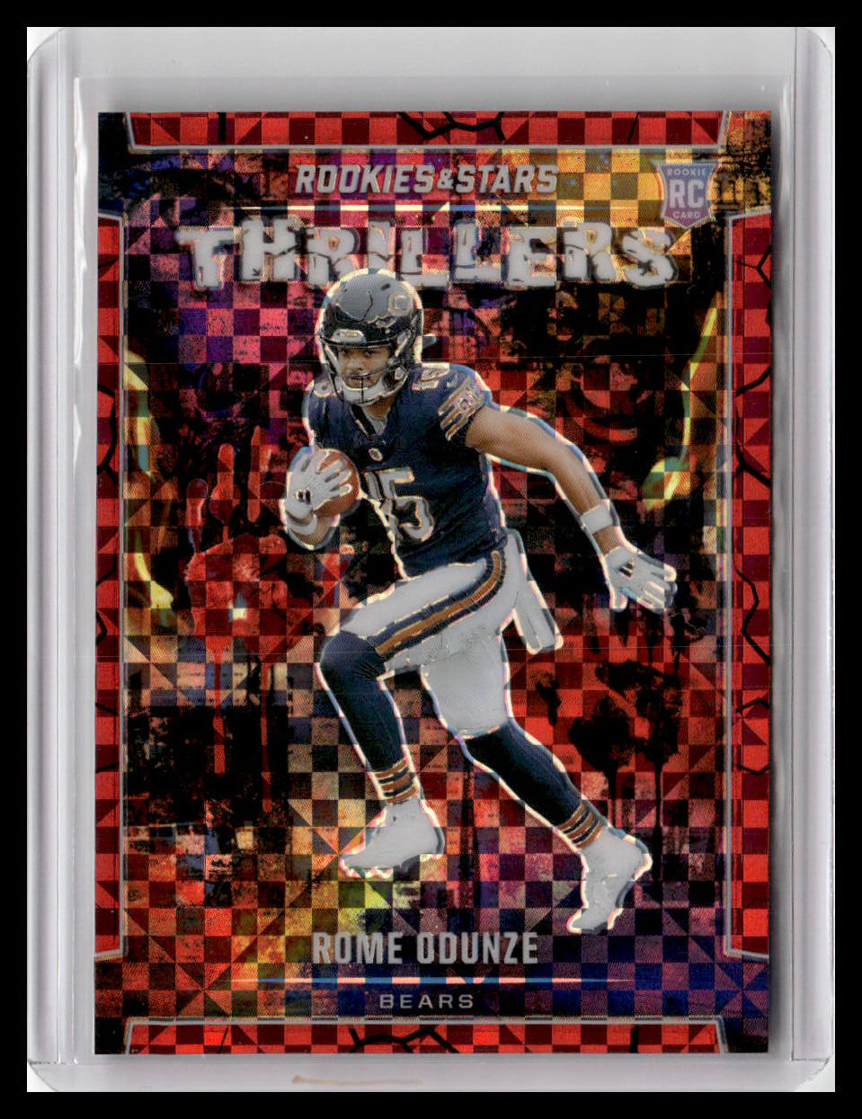 2024 Panini Rookies & Stars #T-ROE Rome Odunze Thrillers Red Plaid