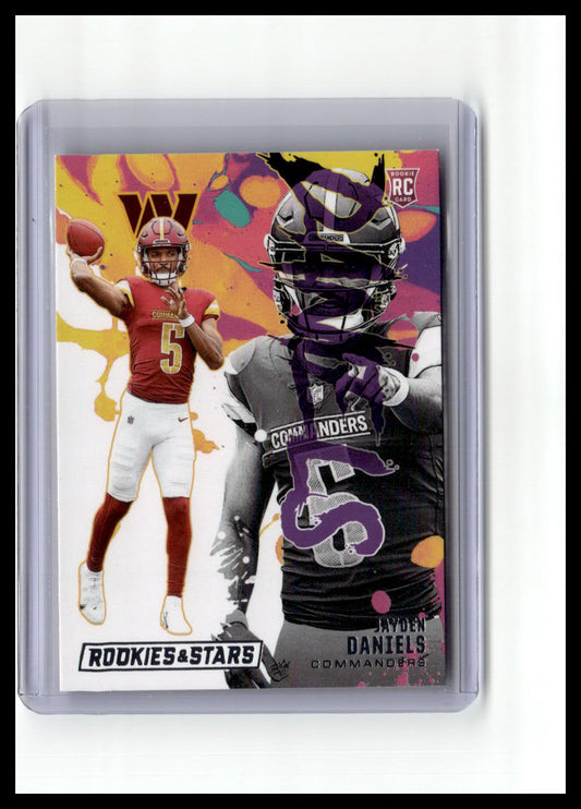 2024 Panini Rookies & Stars #RE-JDS Jayden Daniels Rookie Exclusive