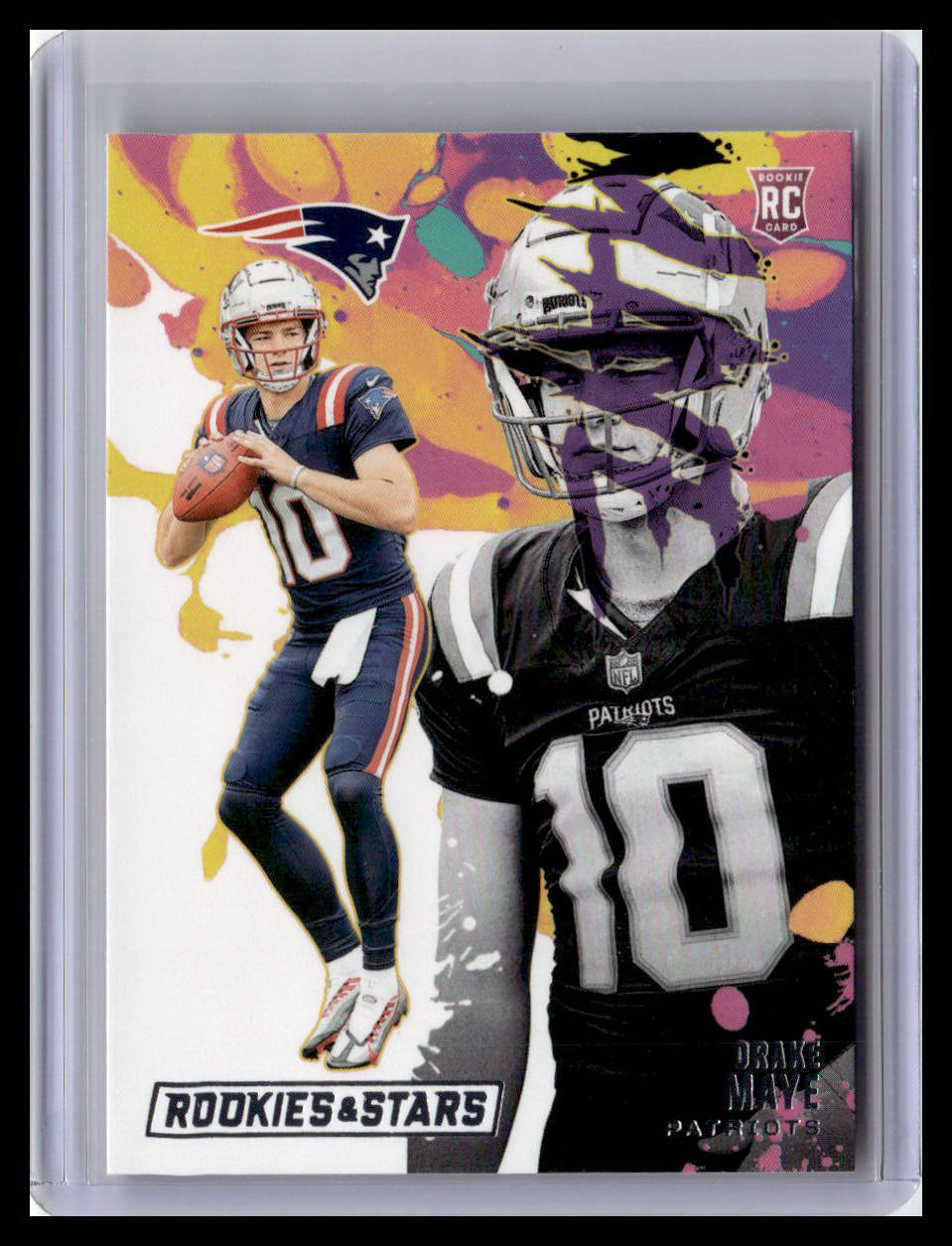 2024 Panini Rookies & Stars #RE-DME Drake Maye Rookie Exclusive