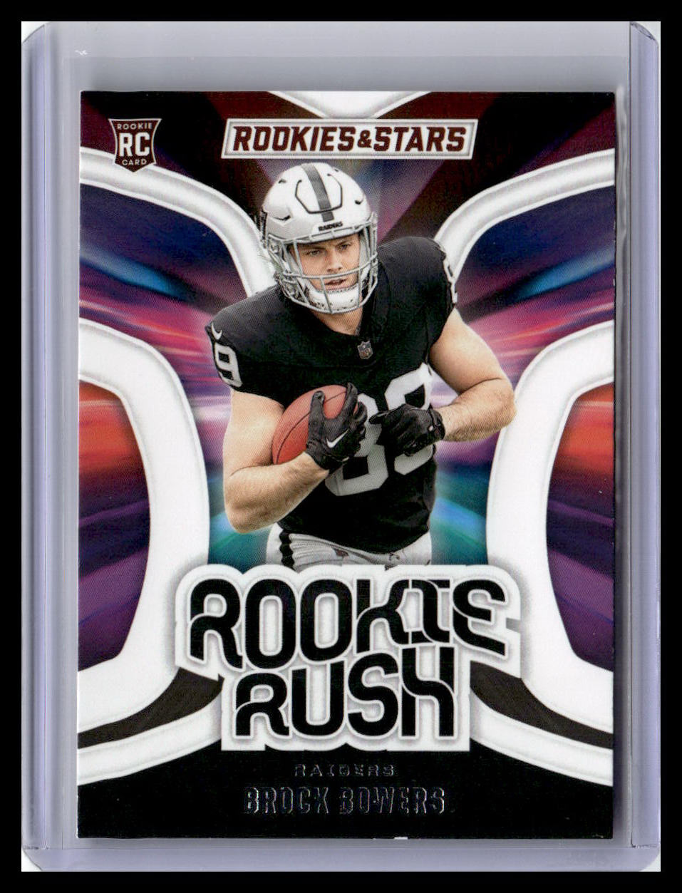 2024 Panini Rookies & Stars #RR-BBS Brock Bowers Rookie Rush