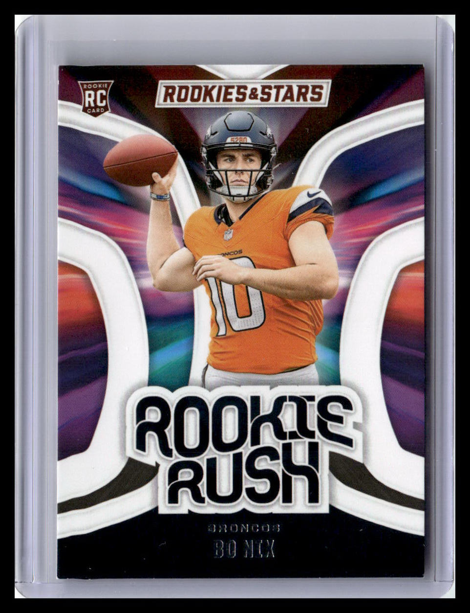 2024 Panini Rookies & Stars #RR-BNX Bo Nix Rookie Rush