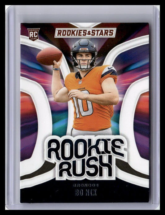 2024 Panini Rookies & Stars #RR-BNX Bo Nix Rookie Rush
