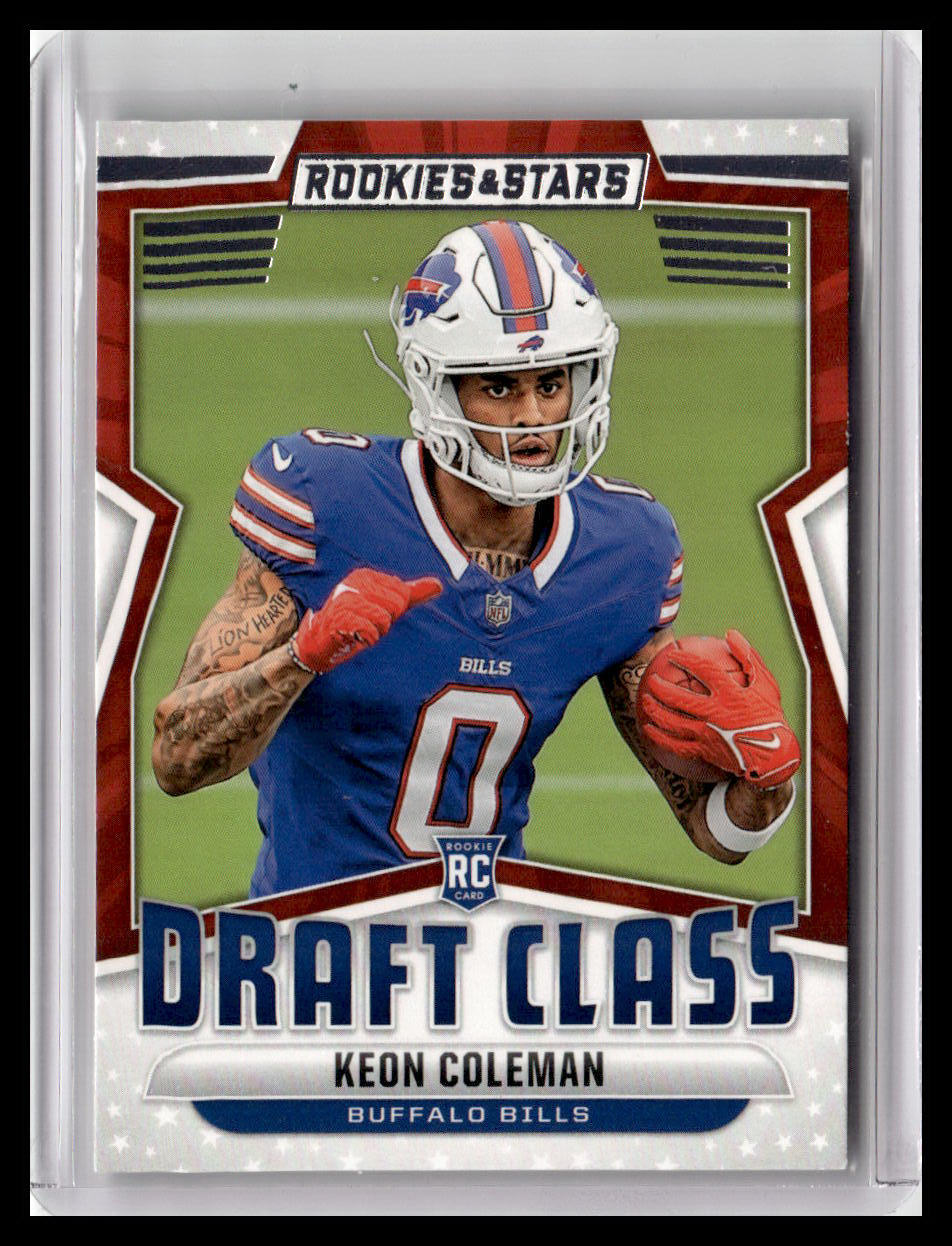 2024 Panini Rookies & Stars #DC-KCN Keon Coleman Draft Class
