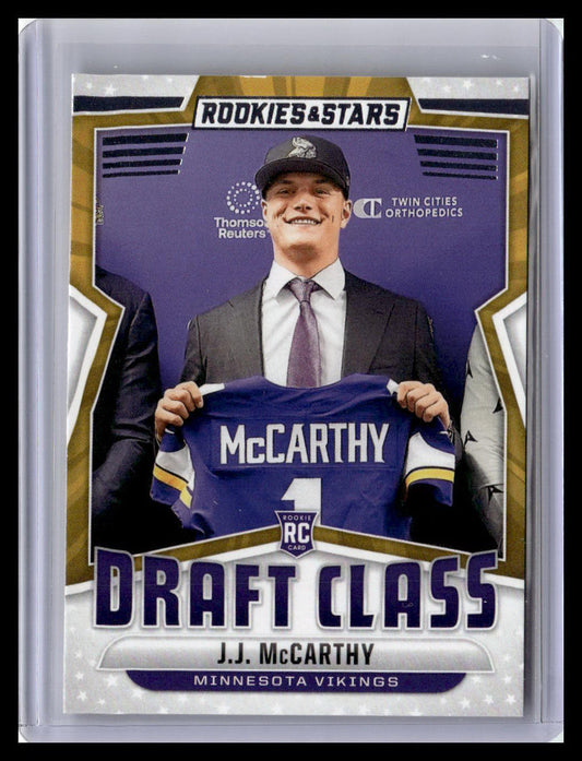 2024 Panini Rookies & Stars #DC-JMY J.J. McCarthy Draft Class