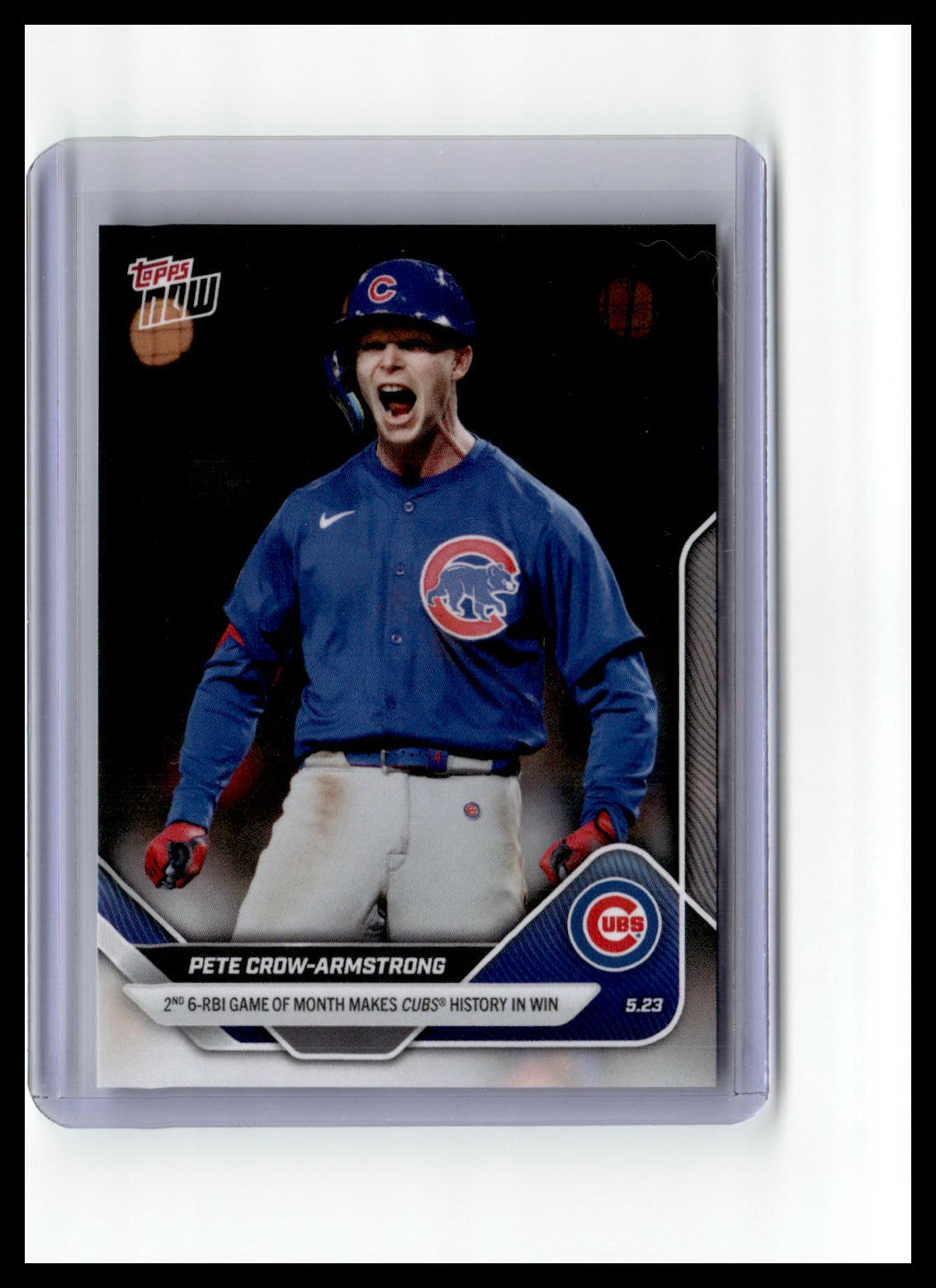 2025 Topps Now #203 Pete Crow-Armstrong