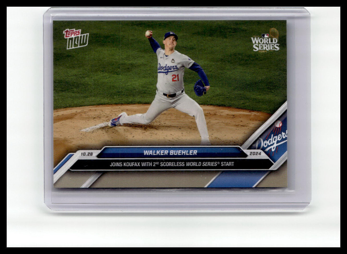 2024 Topps Now #872 Walker Buehler