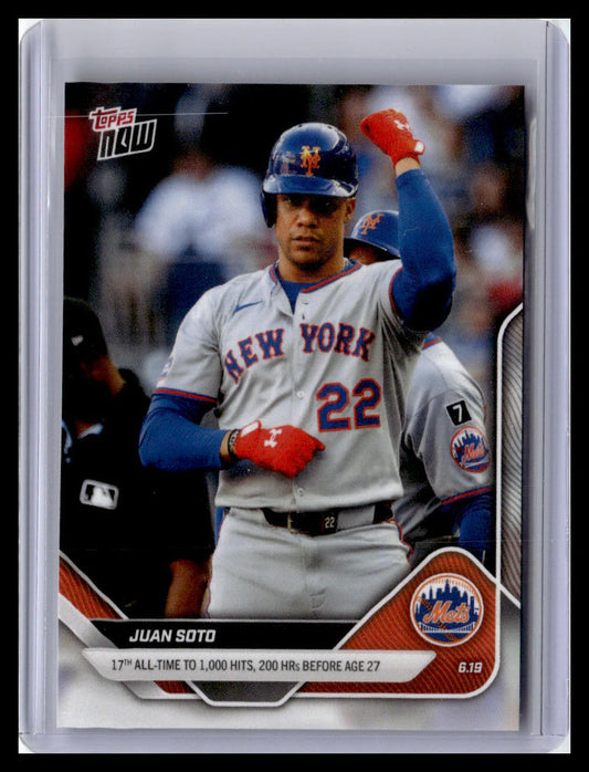 2025 Topps Now #321 Juan Soto