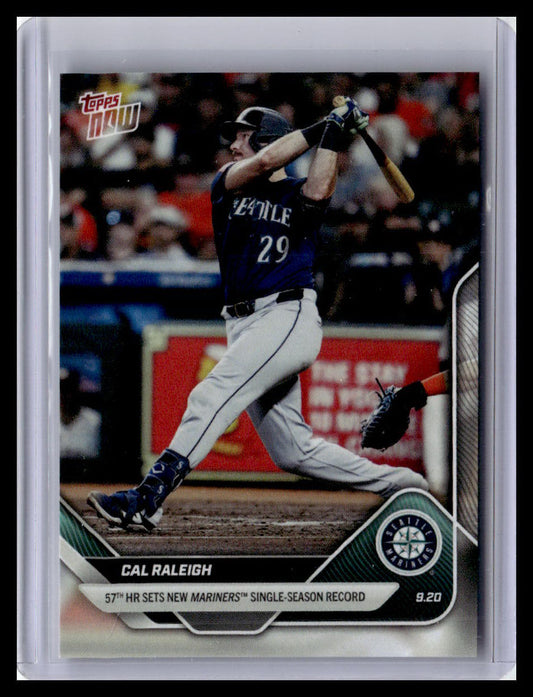 2025 Topps Now #741 Cal Raleigh