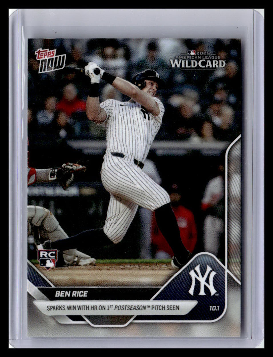 2025 Topps Now #808 Ben Rice