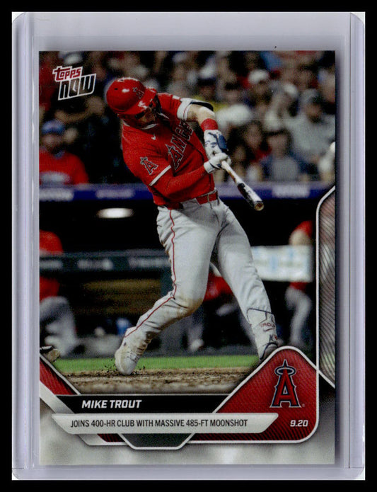 2025 Topps Now #742 Mike Trout