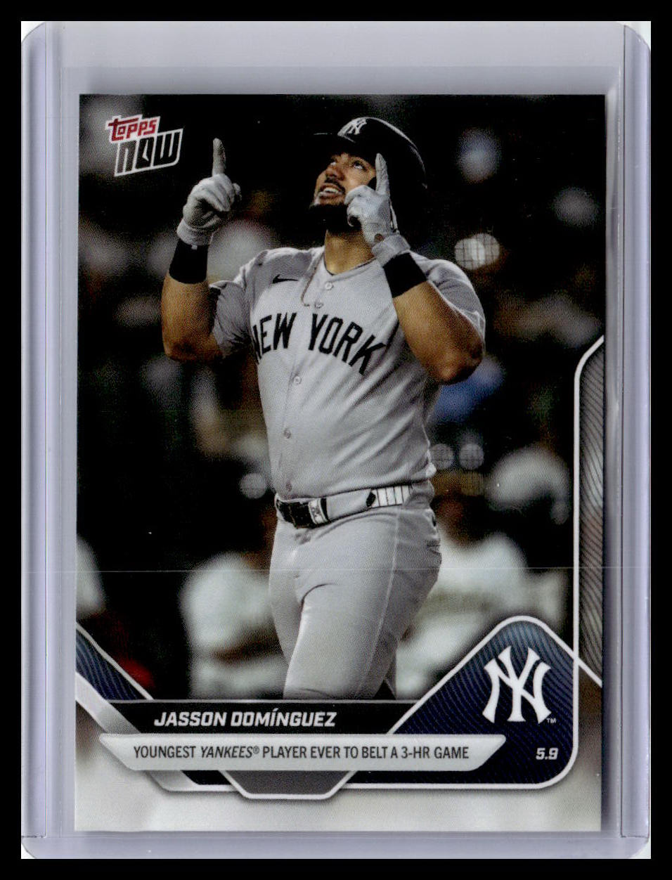 2025 Topps Now #159 Jasson Dominguez