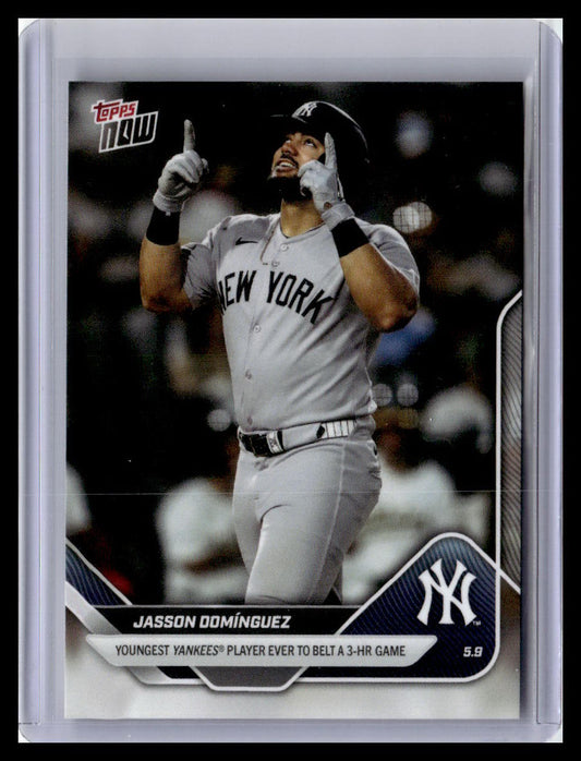 2025 Topps Now #159 Jasson Dominguez