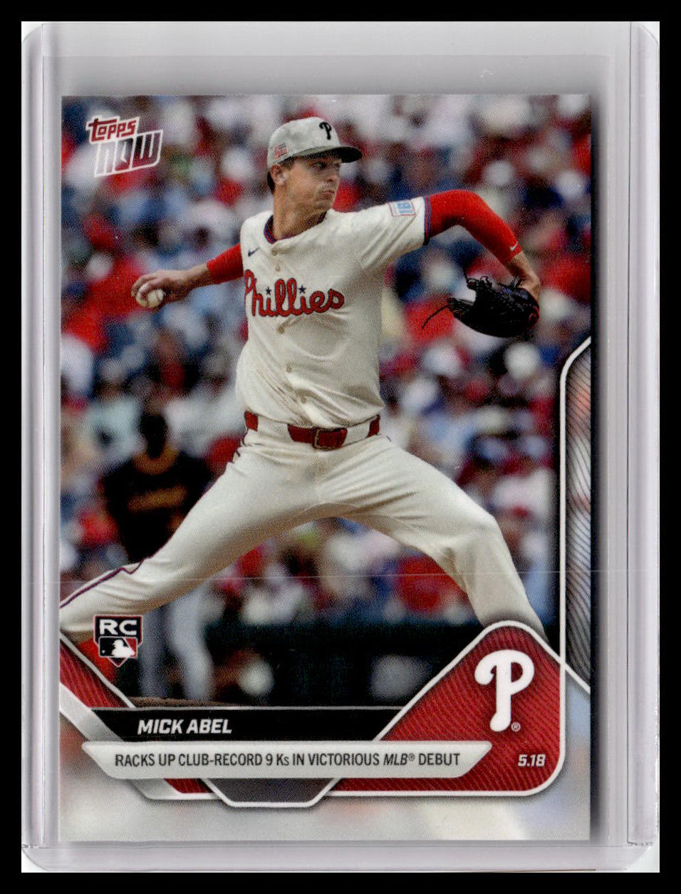 2025 Topps Now #194 Mick Abel