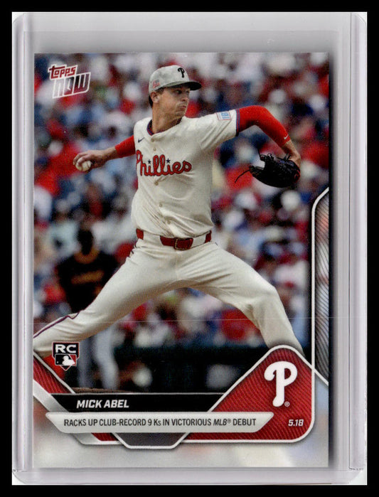 2025 Topps Now #194 Mick Abel