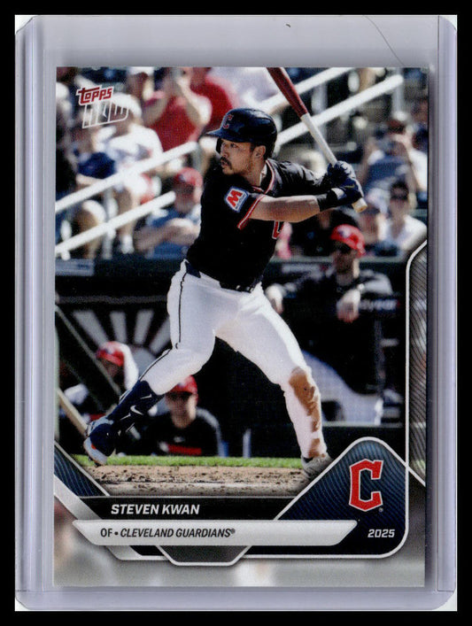 2025 Topps Now Road to Opening Day Cleveland Guardians #OD-64 Steven Kwan