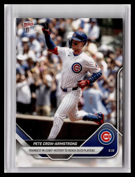 2025 Topps Now #319 Pete Crow-Armstrong