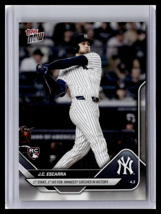 2025 Topps Now #38 J.C. Escarra