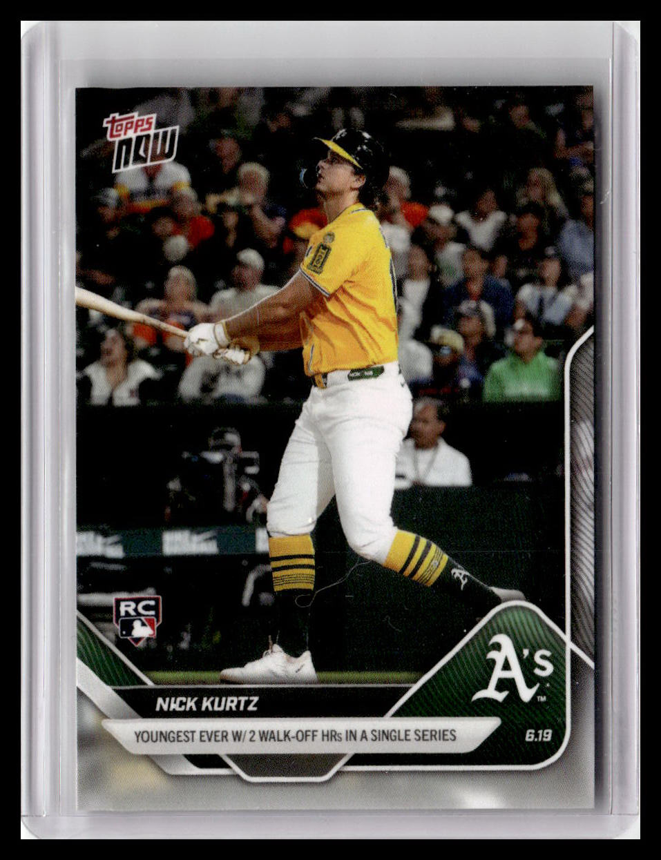 2025 Topps Now #322 Nick Kurtz