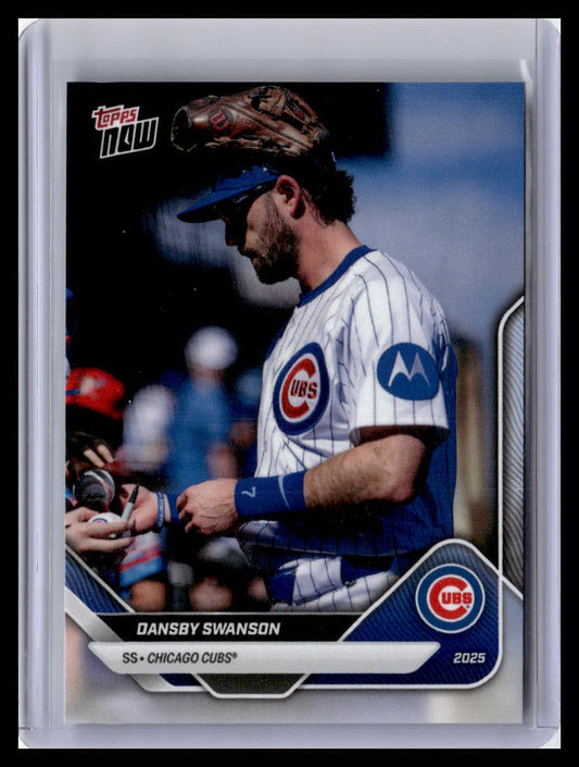 2025 Topps Now Road to Opening Day Chicago Cubs #OD-204 Dansby Swanson