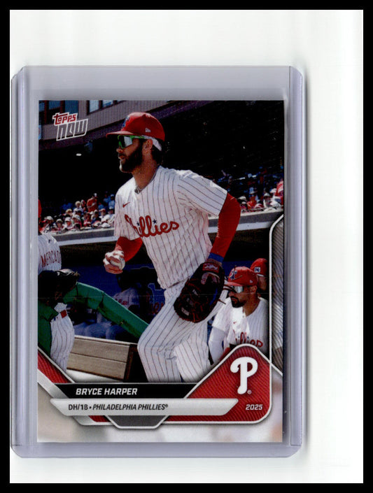 2025 Topps Now Road to Opening Day Philadelphia Phillies #OD-181 Bryce Harper