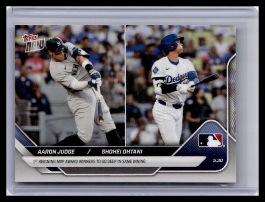 2025 Topps Now #239 Aaron Judge / Shohei Ohtani