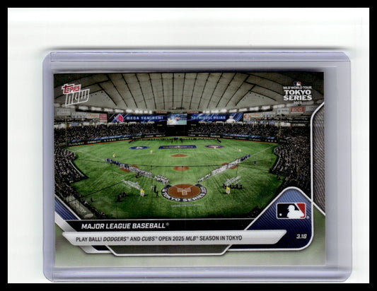 2025 Topps Now #1 Major League Baseball