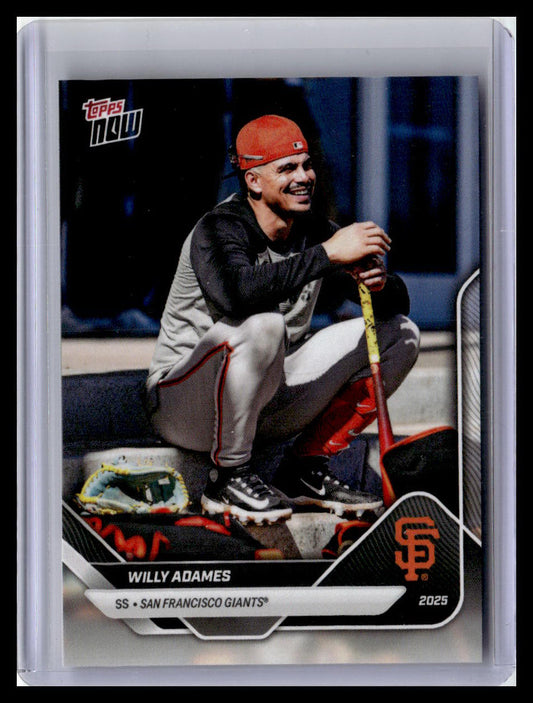 2025 Topps Now Road to Opening Day #OD-299 Willy Adames