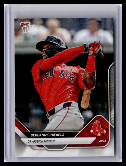 2025 Topps Now Road to Opening Day Boston Red Sox #OD-13 Ceddanne Rafaela