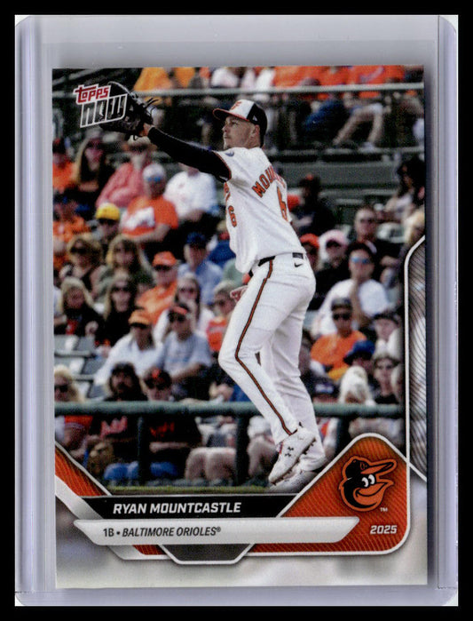 2025 Topps Now Road to Opening Day Baltimore Orioles #OD-10 Ryan Mountcastle