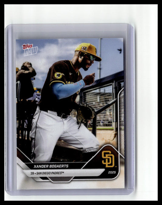2025 Topps Now Road to Opening Day San Diego Padres #OD-282 Xander Bogaerts